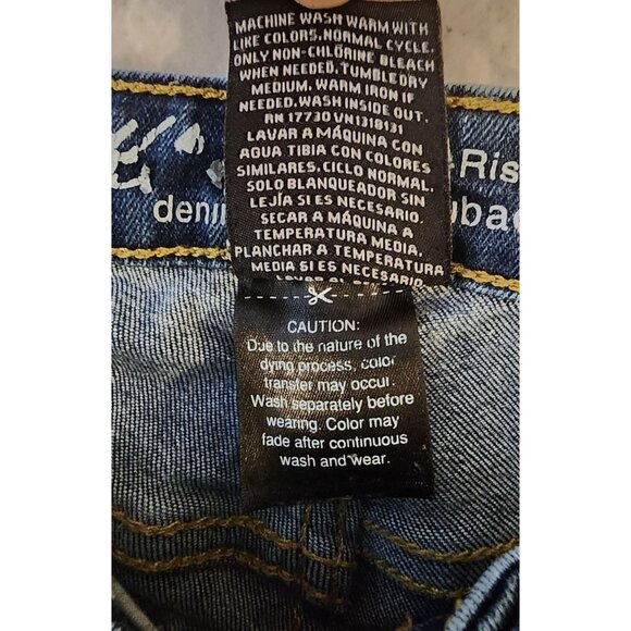 Mudd women's mid-rise skinny denim power stretch jeans 4/S 27 - Picture 6 of 8